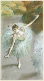 Dancer in Green 1883